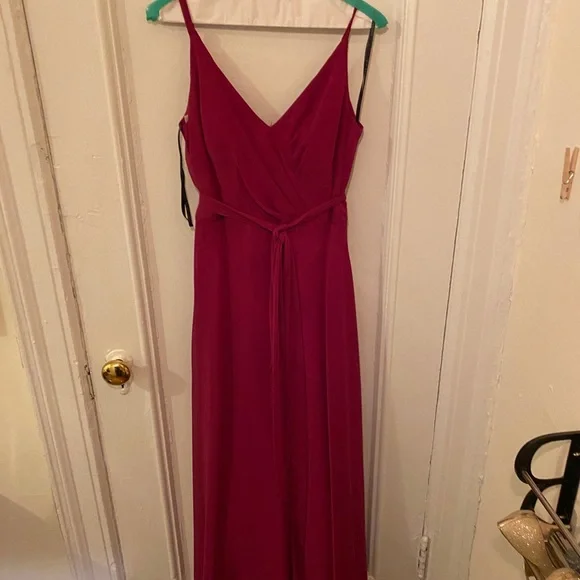 merlot bridesmaid dresses with sleeves Juniper Dress in Merlot Merlot / Small